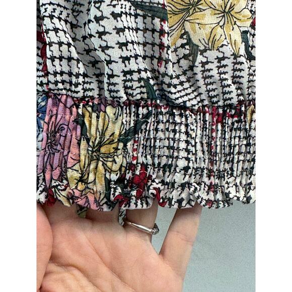 Live 4 Truth women’s S floral crop blouse balloon sleeves - Picture 5 of 10